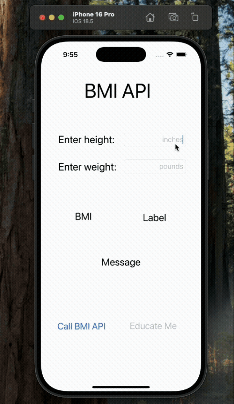 BMI Calculator